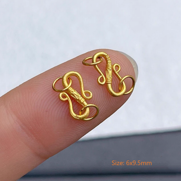 Brass Special Totem S Hook Clasp-Chinese Characteristics