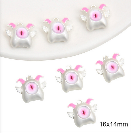 Alloy Big Eye Dispensing Cartoon Popular Pendant - PMXK-03