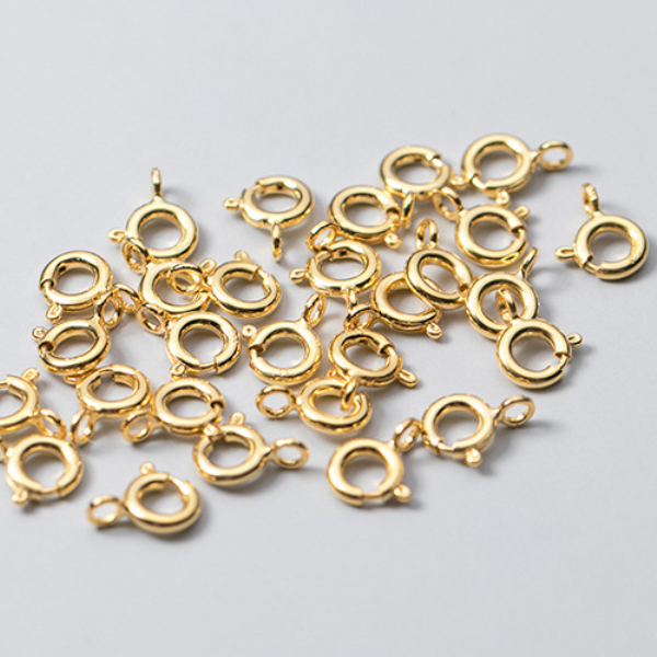 925 Sterling Silver Spring Ring Clasp