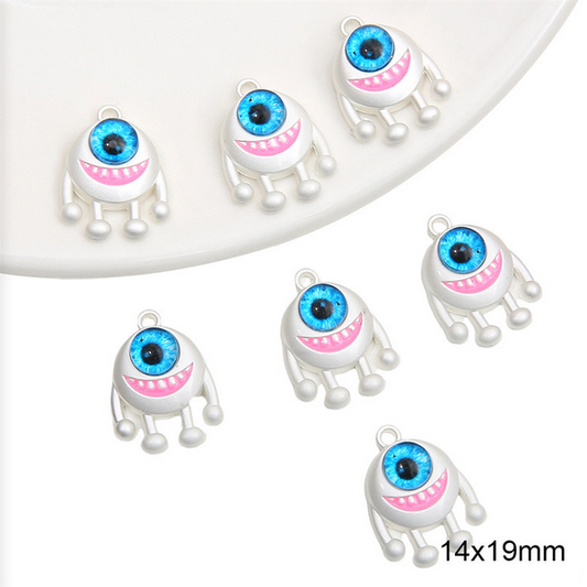 Alloy Big Eye Dispensing Cartoon Popular Pendant - PMXK-04