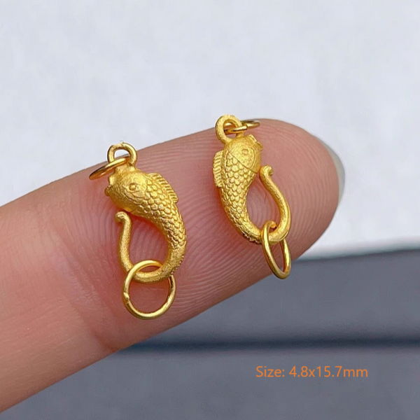 Brass Special Totem S Hook Clasp-Chinese Characteristics