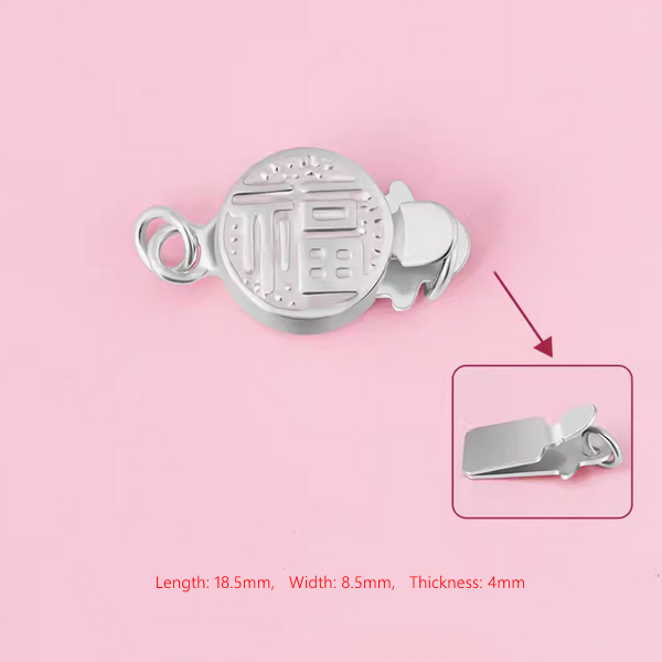 925 Sterling Silver Different Type Clasps For Necklace Bracelet Box Insert Swivel Screw Clasp