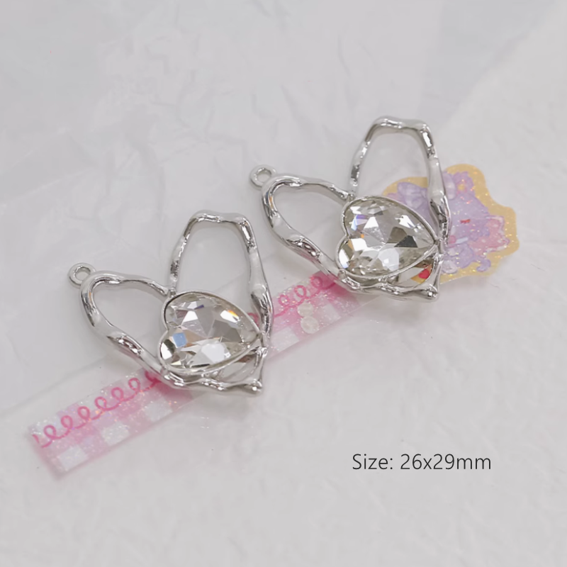 Alloy Fantastic Fairy Zircon Diamond Charms Pendant