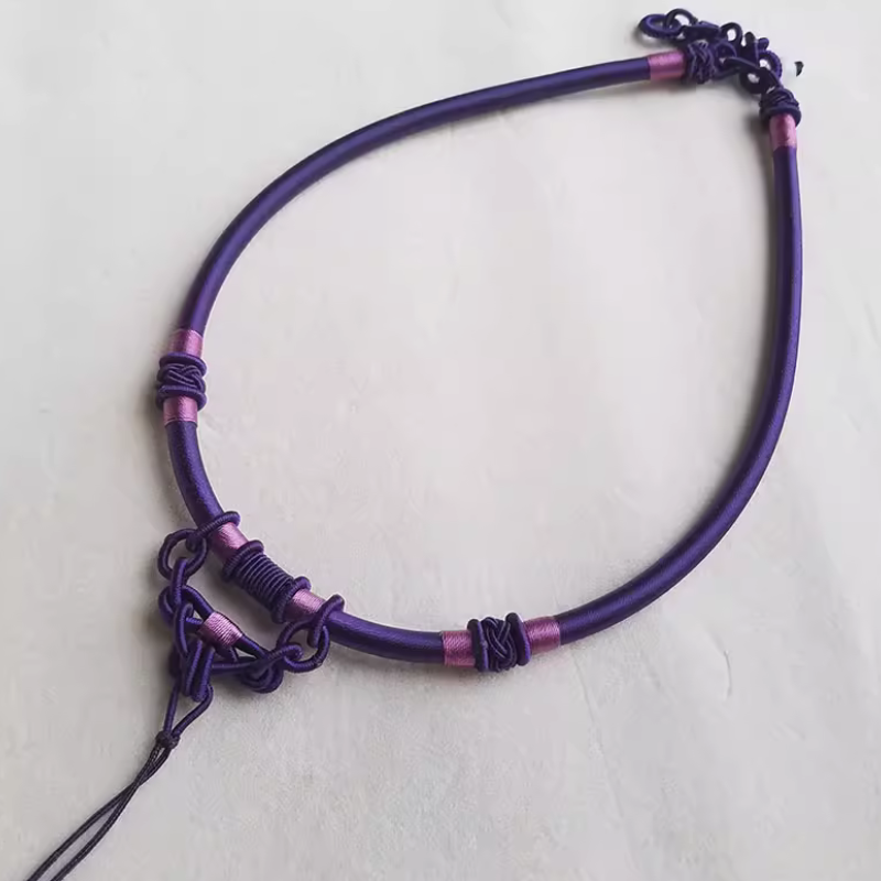 Rope Braided Semi-Finished Necklace Ethnic Traditional Style