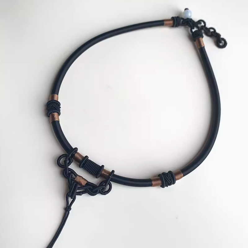 Rope Braided Semi-Finished Necklace Ethnic Traditional Style