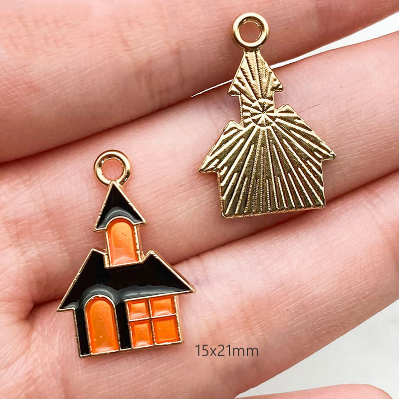 Halloween Oil Drop Dispensing Charms Ornament Gift Pendants
