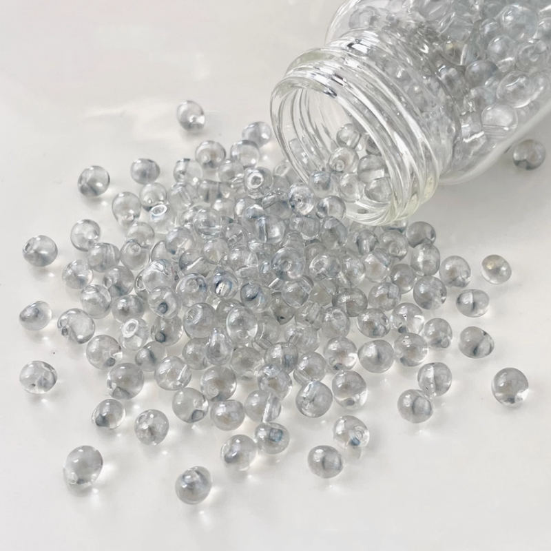 10g Glass Beads Round Water Drop Tiny Beads Spacers
