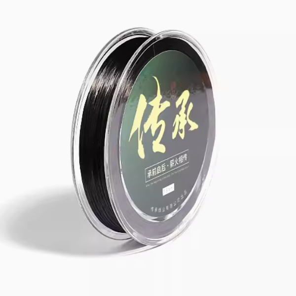 0.8mm Black Flat Crystal Elastic String, 70m/Roll - RPBX-02