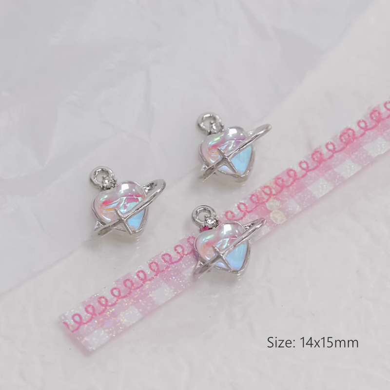 Alloy Fantastic Fairy Zircon Diamond Charms Pendant