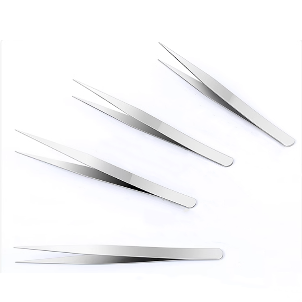 Stainless Steel Straight Tweezers- TLNZ-01