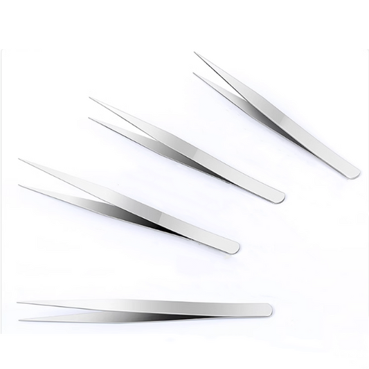 Stainless Steel Straight Tweezers- TLNZ-01