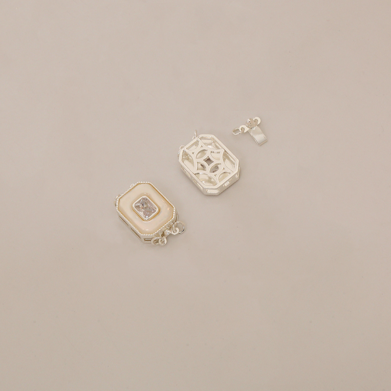 Brass Shell Insert Box Clasps