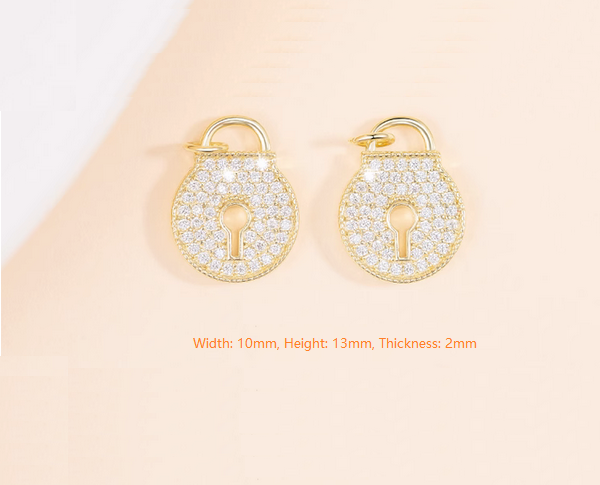 Sterling Silver +Zircon Fashion Pendant