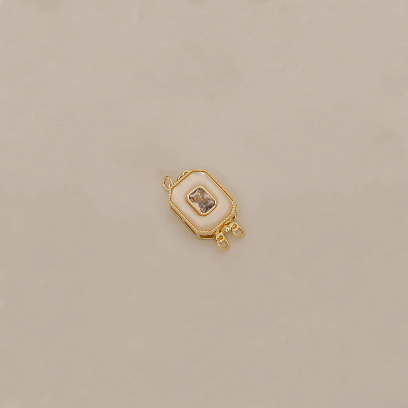 Brass Shell Insert Box Clasps