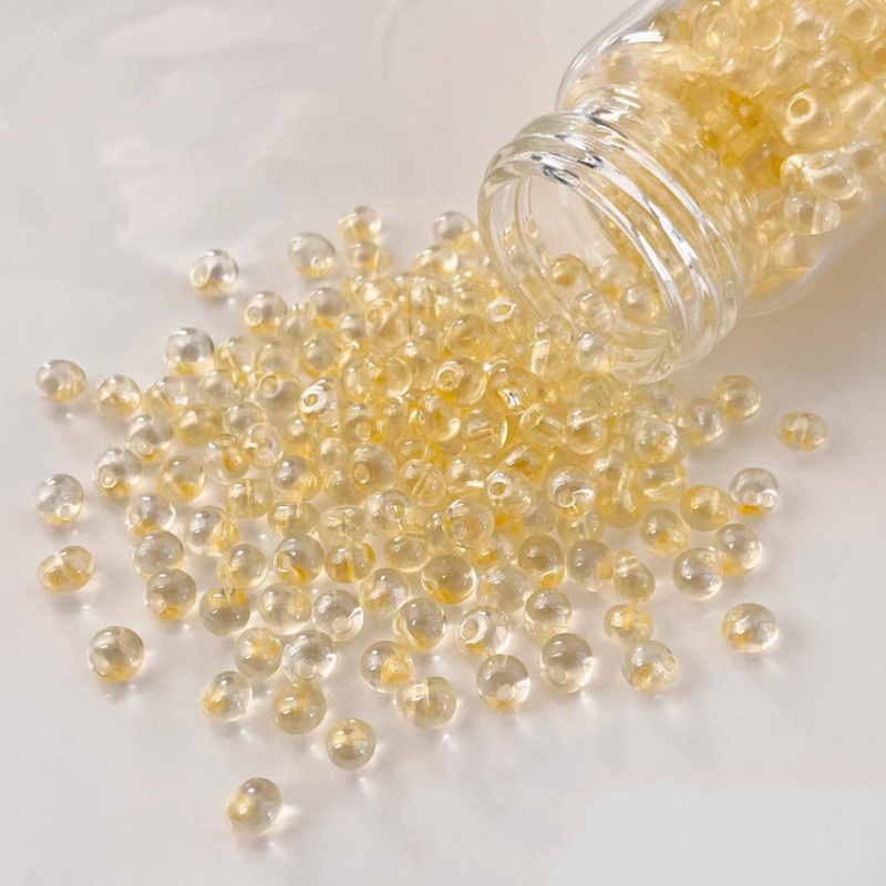 10g Glass Beads Round Water Drop Tiny Beads Spacers