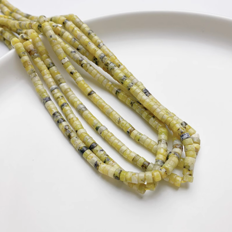 Strand Nature Crystal Stone Tubular Tube Beads Necklace Bracelet Making