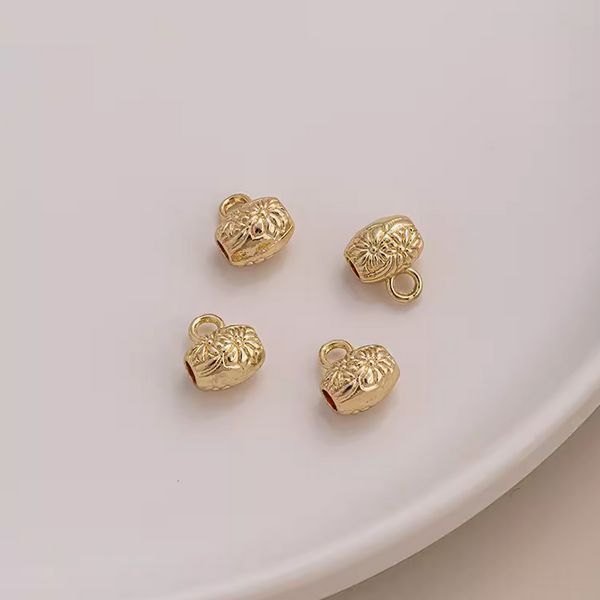 Brass Ring Hanging Spacer Beads Piece