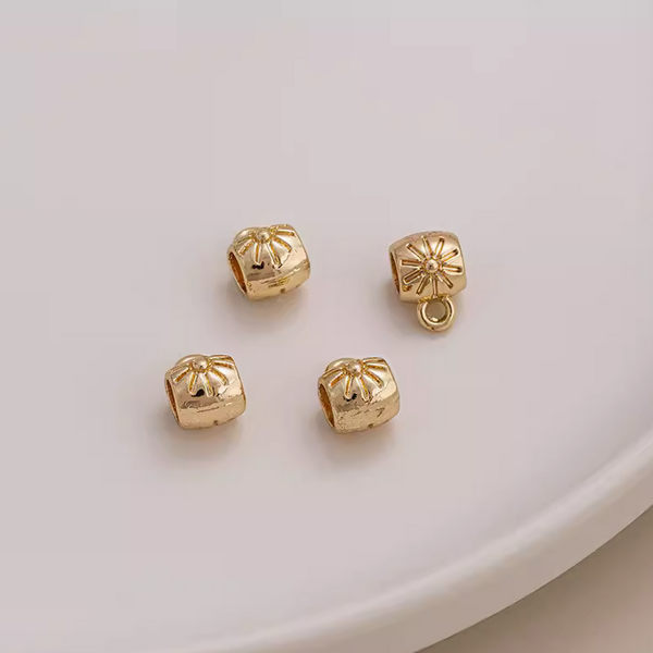 Brass Ring Hanging Spacer Beads Piece
