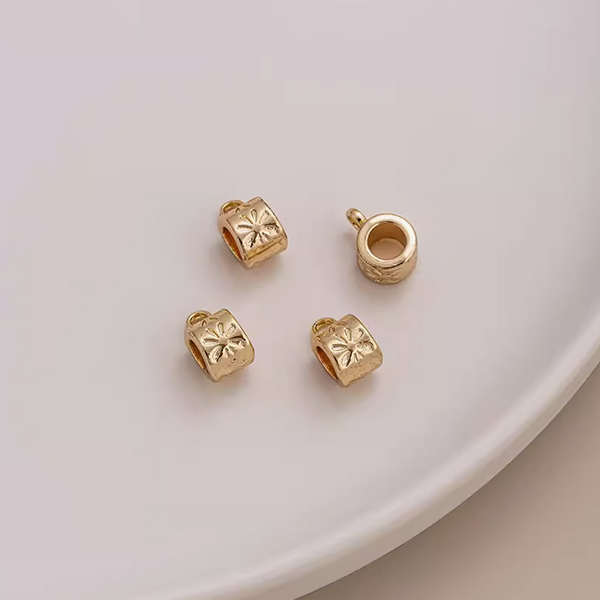 Brass Ring Hanging Spacer Beads Piece