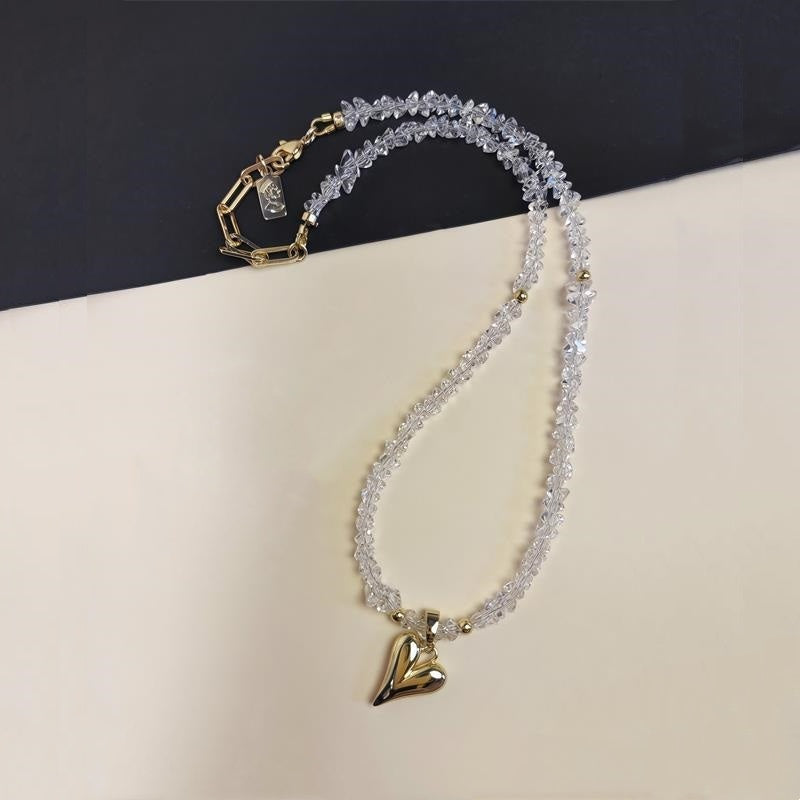 Crystal Beads DIY Material Necklace Set
