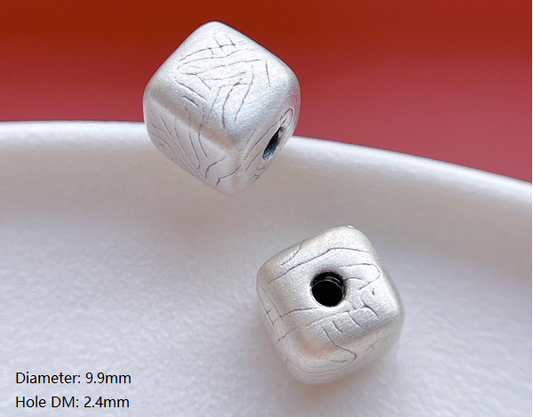 Sterling Silver Squares Pendant-PSFX-03