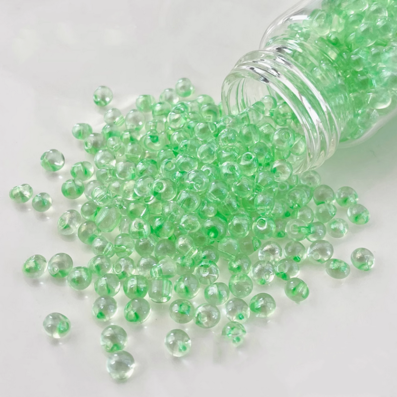 10g Glass Beads Round Water Drop Tiny Beads Spacers