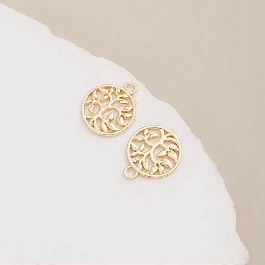Alloy Life Tree Pendant Piece - PMSG-01