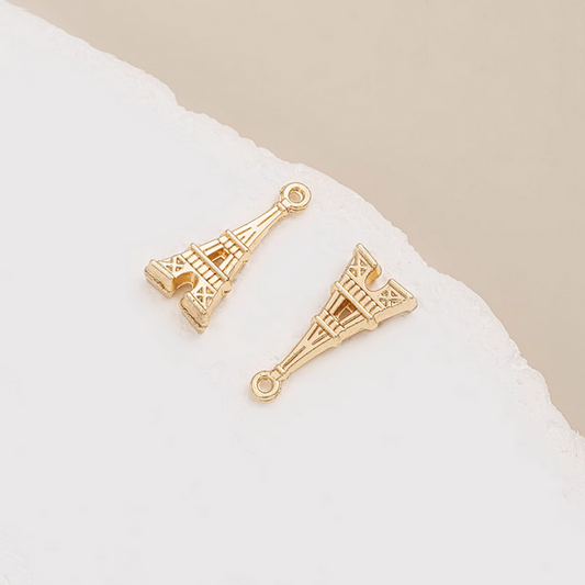 Alloy Tower (2 side) Pendant - PMSG-08