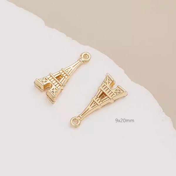 Alloy Fashion Pendants for Jewelry Handmaking DIY, 14K Plated