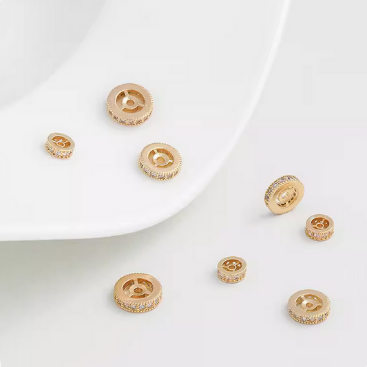 Alloy Gear Shape Round Spacer
