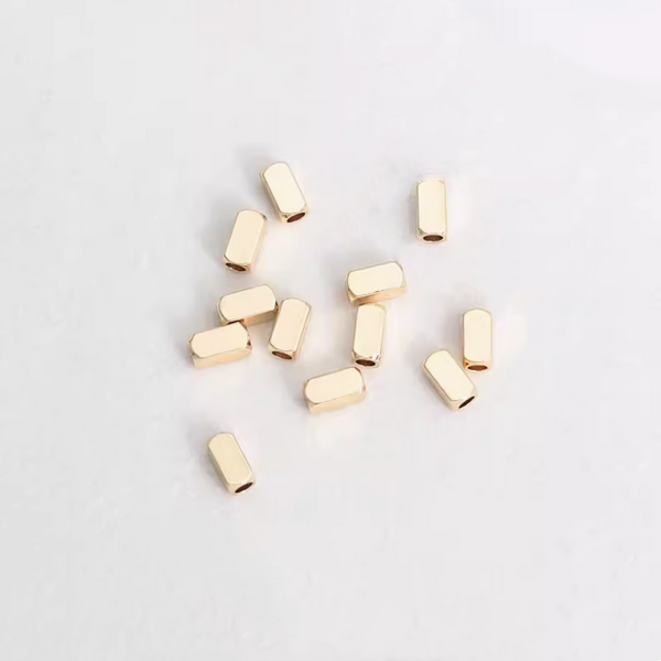 20pcs Alloy Rectangle Piece Spacer