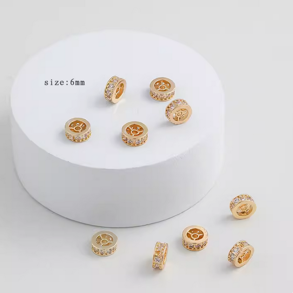 Alloy Gear Shape Round Spacer