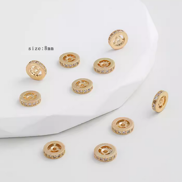 Alloy Gear Shape Round Spacer