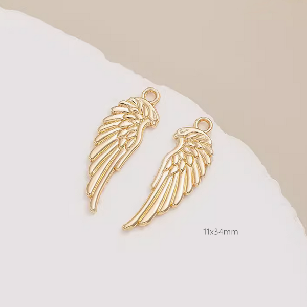 Alloy Fashion Pendants for Jewelry Handmaking DIY, 14K Plated
