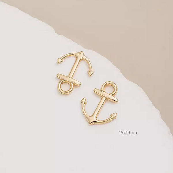 Alloy Fashion Pendants for Jewelry Handmaking DIY, 14K Plated