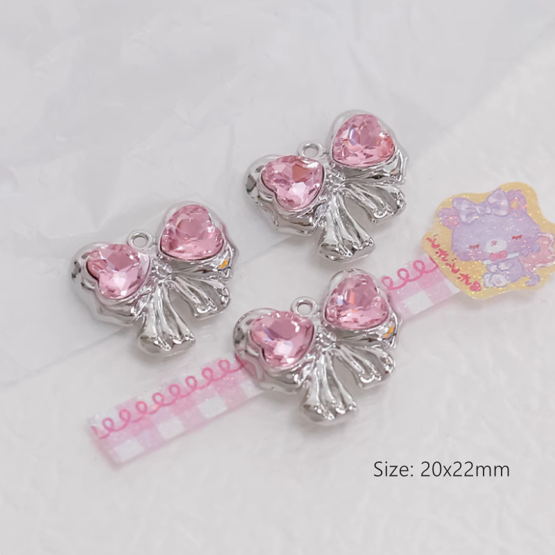 Alloy Fantastic Fairy Zircon Diamond Charms Pendant