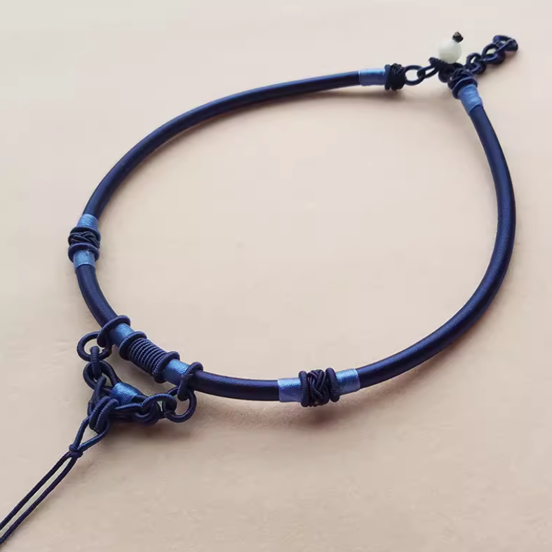 Rope Braided Semi-Finished Necklace Ethnic Traditional Style