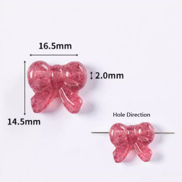 Strawverry Quartz Crystal Gemstone Charms Pendant