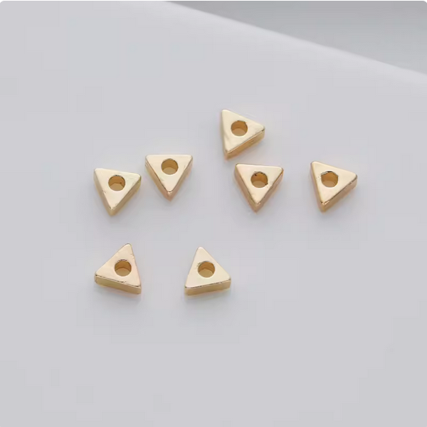 20pcs Alloy Hexagon Spacer Piece