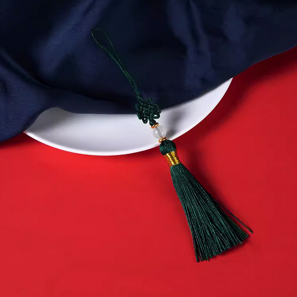 14cm Chinese Lucky Knotting+Beads Tassels