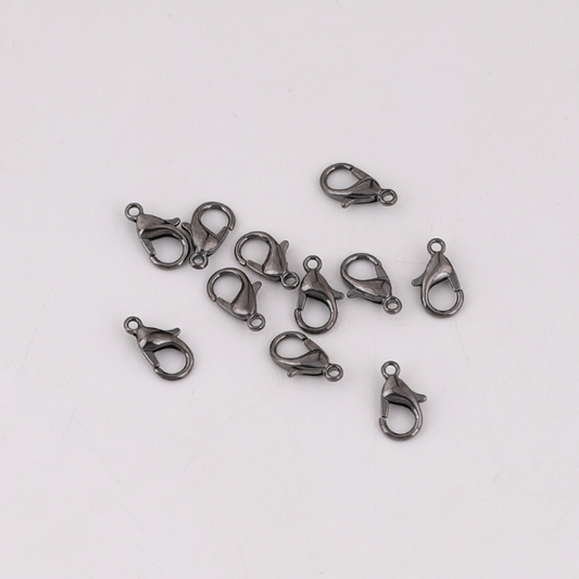 20pcs Stainless Steel 5mm Lobster Claw Clasp, Rose Gold Plated - CMLX-11