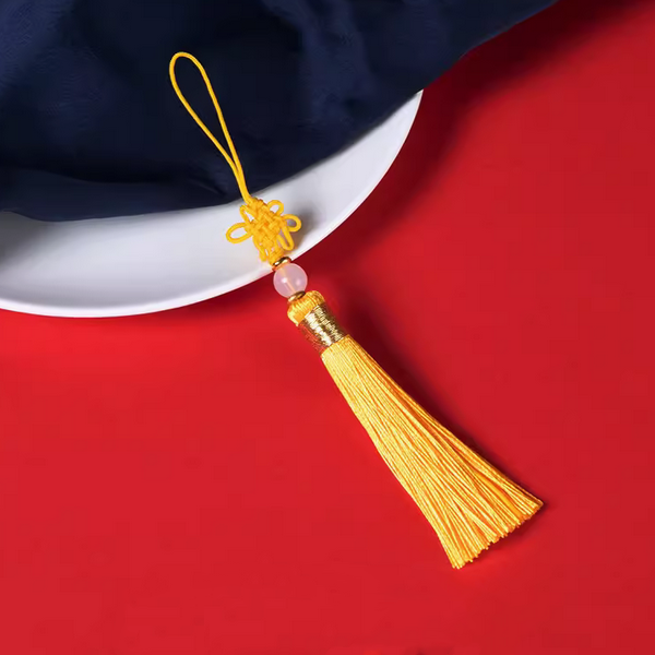 14cm Chinese Lucky Knotting+Beads Tassels