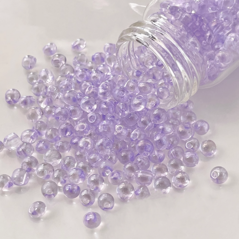 10g Glass Beads Round Water Drop Tiny Beads Spacers
