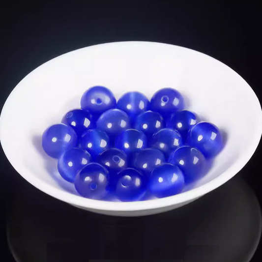 Opals Round Beads -Blue (OPBL)