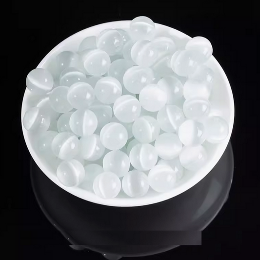 Opals Round Beads -White (OPLW)