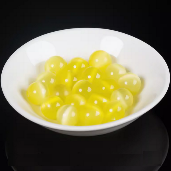 Opals Round Beads -Yellow (OPLY)
