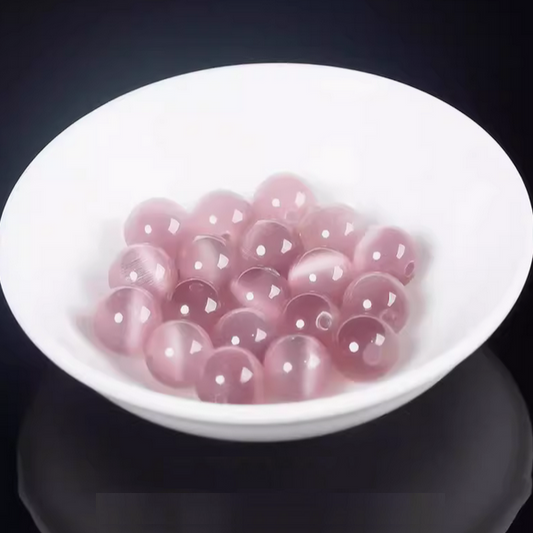 Opals Round Beads -Violet (OPLV)