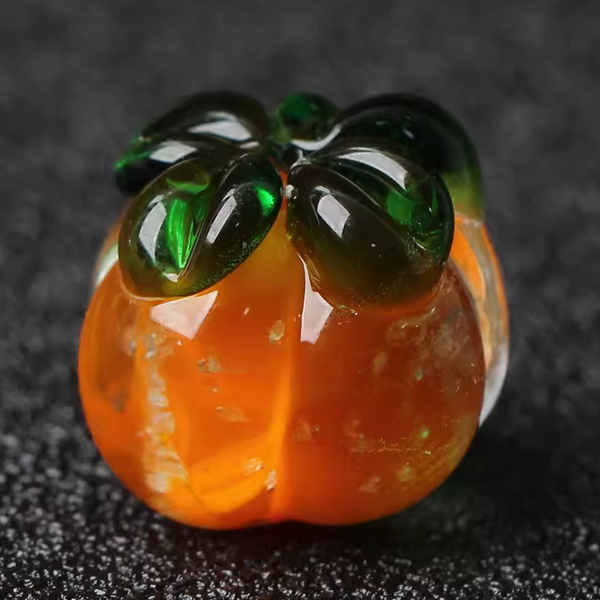 Glass Fruit Spacers Cute Double Color Beads