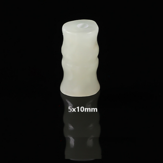 Bamboo Joint Jade Tube- JDHS-01