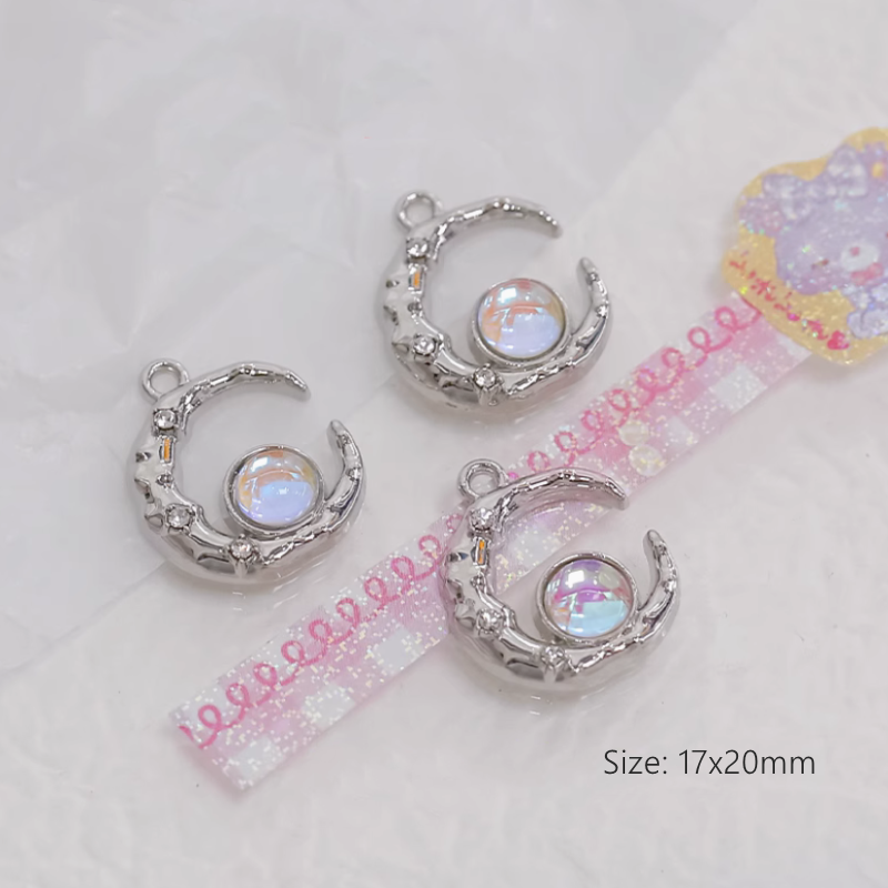 Alloy Fantastic Fairy Zircon Diamond Charms Pendant